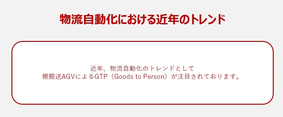 物流自動化における近年のトレンド